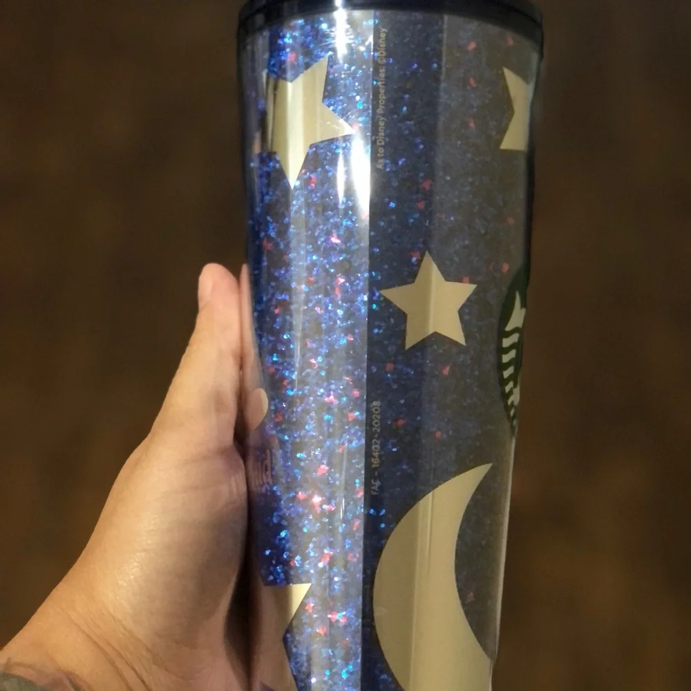 Starbucks Disney world Mickey 24oz tumbler blue sorcerer and moon